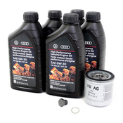 VW Oil Change Kit (0W20) - Genuine VW KIT-02824