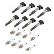 Land Rover Jaguar Ignition Coil Kit - Bremi 4744015KT