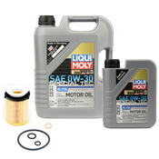 Mercedes 0W30 Oil Change Kit - Liqui Moly M260