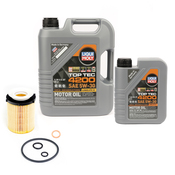 Mercedes 5W30 Oil Change Kit - Liqui Moly M260