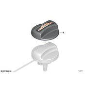 MINI Fuel Tank Cap - Genuine MINI 16115A7AD86