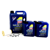 Mercedes M273 0W40 Oil Change Kit - Liqui Moly 229.52