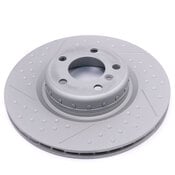 BMW Disc Brake Rotor - Zimmermann Formula F 34206797598