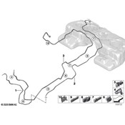 BMW Fuel Tank Vent Hose - Genuine BMW 16129895495