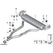 BMW Exhaust System Hanger - Genuine BMW 18305A2BBF6