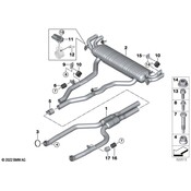 BMW Exhaust System Hanger - Genuine BMW 18308578189