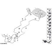 BMW Fuel Feed Line - Genuine BMW 16125A20428