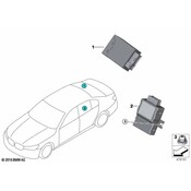 BMW Fuel Tank Pressure Sensor - Genuine BMW 16145A08539