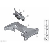 BMW Transmission Crossmember Bolt - Genuine BMW 22329847360