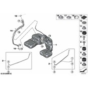 BMW Fuel Tank Strap - Genuine BMW 16117468282