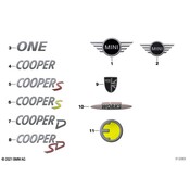 Mini Side Body Emblem - Genuine MINI 51149477809