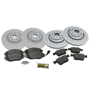 Audi Brake Kit - Zimmermann 1K0615301ADKT6
