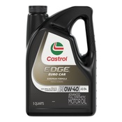 0W-40 A3/B4 Synthetic Engine Oil (5 Qt) - Castrol Edge 15B5FC