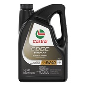 5W-40 A3/B4 Synthetic Engine Oil (5 Qt) - Castrol Edge 15D934