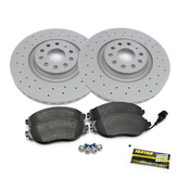 Audi Brake Kit - Zimmermann 1K0615301ADKT3