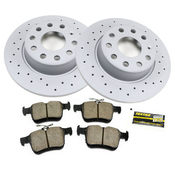 Audi Brake Kit - Zimmermann 1K0615601AAKT4