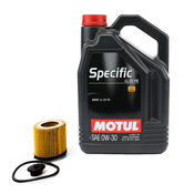 BMW 0W30 Oil Change Kit - Motul 11427634291KT4