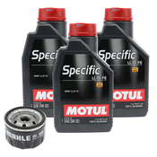 BMW 0W30 Oil Change Kit - Motul 11427673541KT2