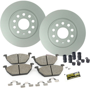 Volkswagen Brake Kit - Bosch QuietCast 01666