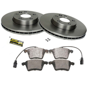 Volkswagen Brake Kit - Zimmermann / Bosch QuietCast 01670