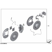 BMW M Performance Brake Retrofit Kit - Genuine BMW 34112348054