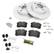 Volkswagen Brake Kit - Bosch QuietCast 01683