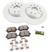 Volkswagen Brake Kit - Bosch QuietCast 01684
