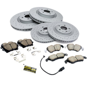 Audi Brake Kit - Zimmermann 100335652KT3