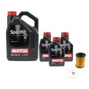 BMW Oil Change Kit 0W-30 - Motul 11427542021KT4