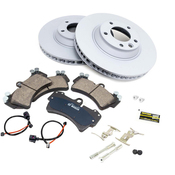 Audi Brake Kit - Bosch QuietCast 42011150KT