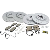Audi Brake Kit - Zimmermann 100337352KT3
