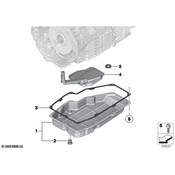 BMW Automatic Transmission Drain Plug - Genuine BMW 24117595894 