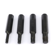 Triple Square 12 Point Bit Set - Lisle 60750
