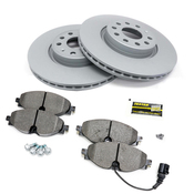 VW Brake Kit - Zimmermann KIT-528849KT2