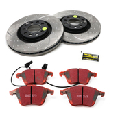 Audi Brake Kit - EBC Brakes GD1423KT5