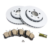 VW Brake Kit - Bosch QuietCast KIT-536232
