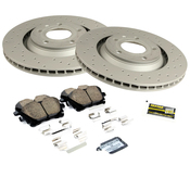 Audi Brake Kit - Zimmermann 8E0615601RKT3