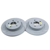 Volvo Disc Brake Rotor Set - EBC 31499632