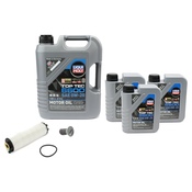 Mercedes Oil Change Kit 0W-20 - Liqui Moly Top Tec 6600 229.72