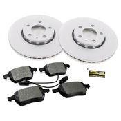 Audi Brake Kit - Bosch QuietCast B6FRBKKT