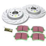 Audi Brake Kit - EBC Brakes GD1535KT3