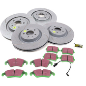 Audi Brake Kit - EBC Brakes GD1571KT6
