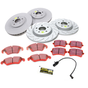 Audi Brake Kit - EBC Brakes GD1574KT4