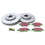 Audi Brake Kit - EBC Brakes GD1838KT3