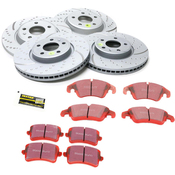Audi Brake Kit - EBC Brakes GD1838KT4