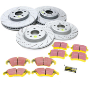Audi Brake Kit - EBC Brakes GD1838KT5