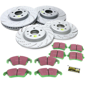 Audi Brake Kit - EBC Brakes GD1838KT6