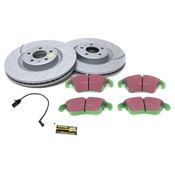 Audi Brake Kit - EBC Brakes GD1844KT3