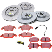 Audi Brake Kit - EBC Brakes GD1844KT4