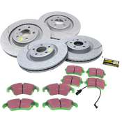 Audi Brake Kit - EBC Brakes GD1844KT6